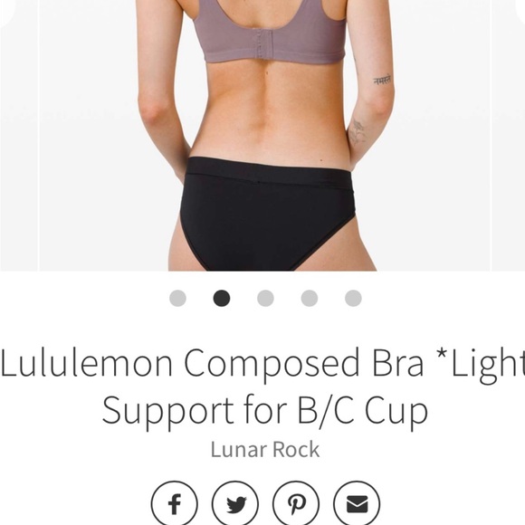 NWT Lululemon’s Composed Bra - Picture 4 of 4